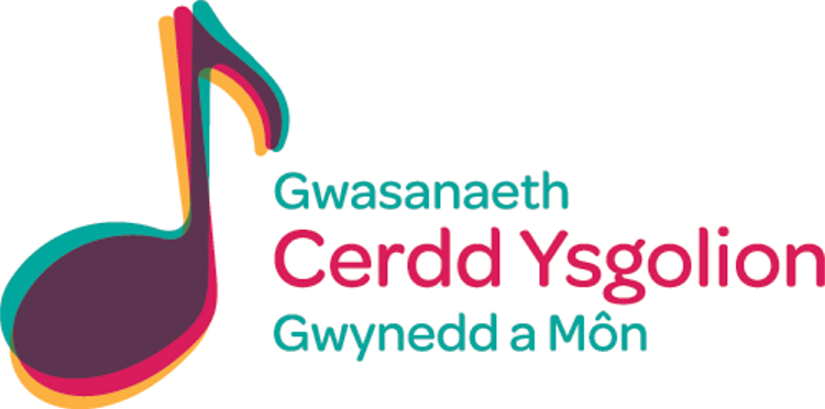 Gwynedd and Anglesey Music Service logo