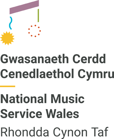 National and local Music Service logo